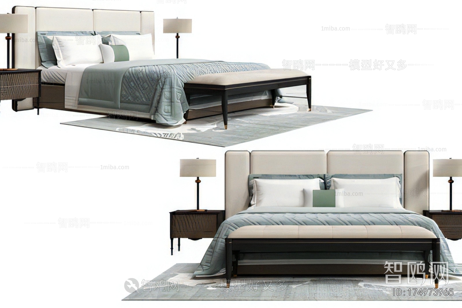 Modern Double Bed