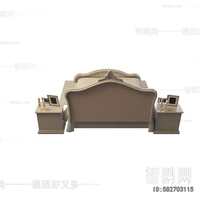 French Style Double Bed