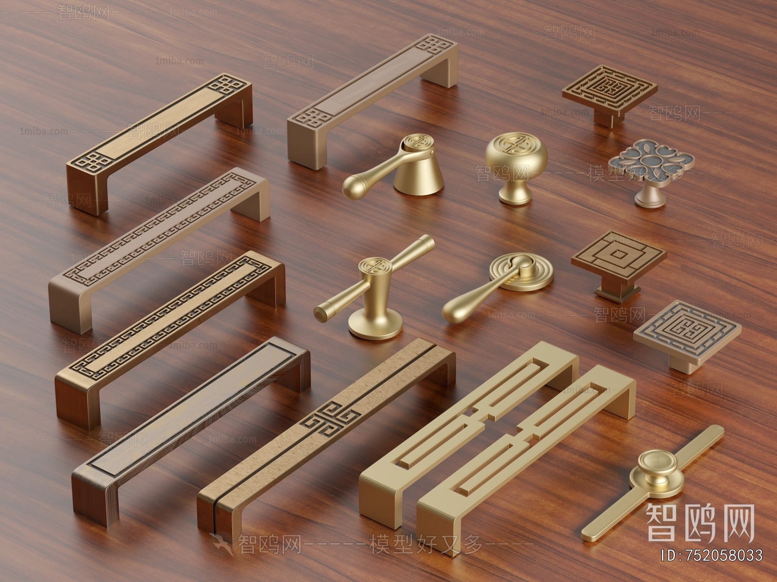 New Chinese Style Door Handle