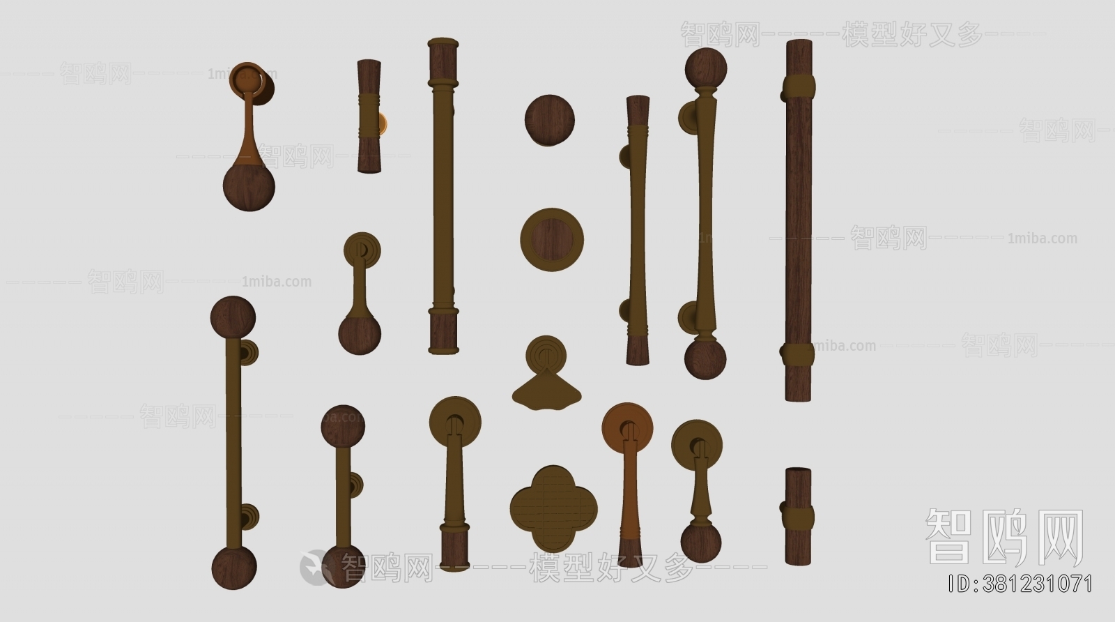 New Chinese Style Door Handle