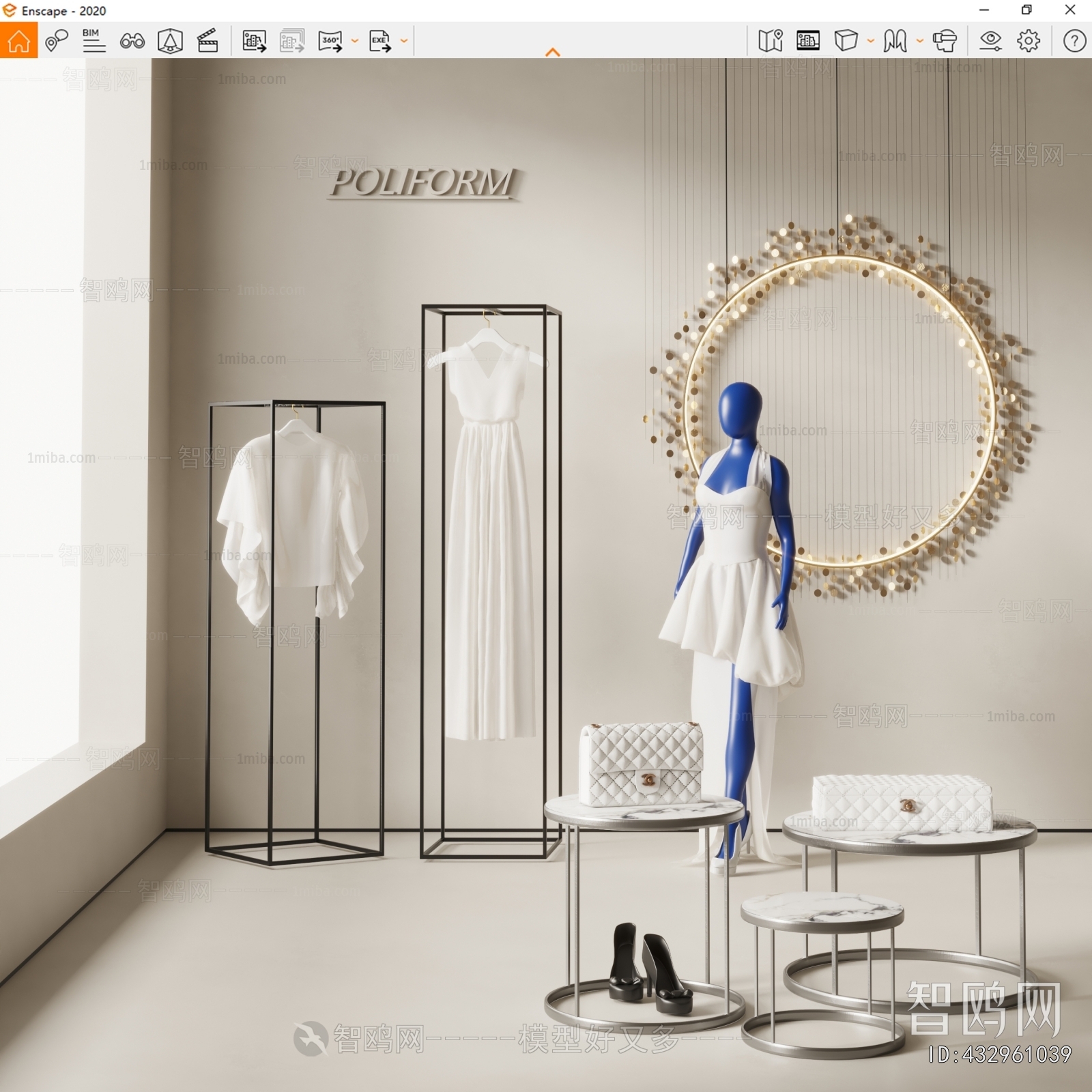 Modern Fashion Model