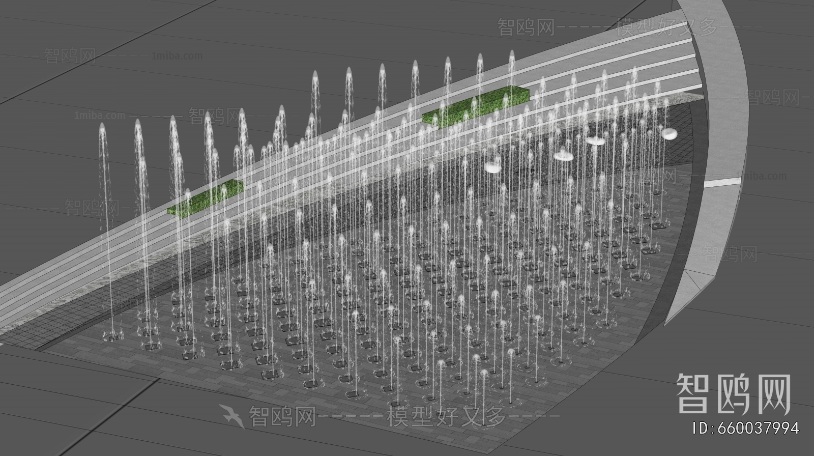 Modern Rockery Waterscape