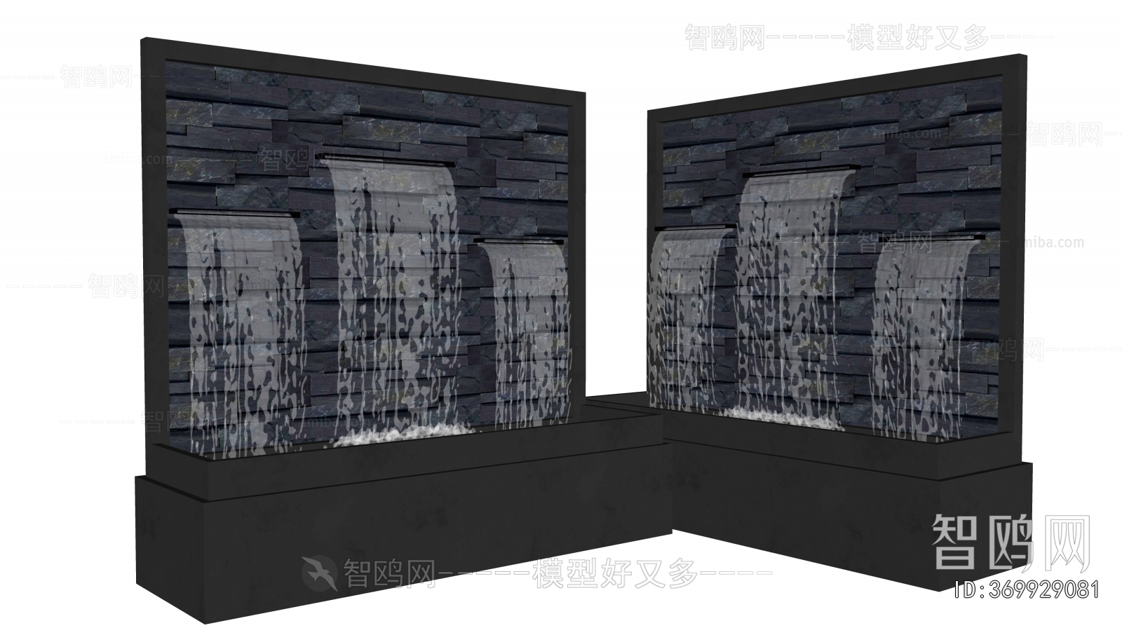 Modern Rockery Waterscape