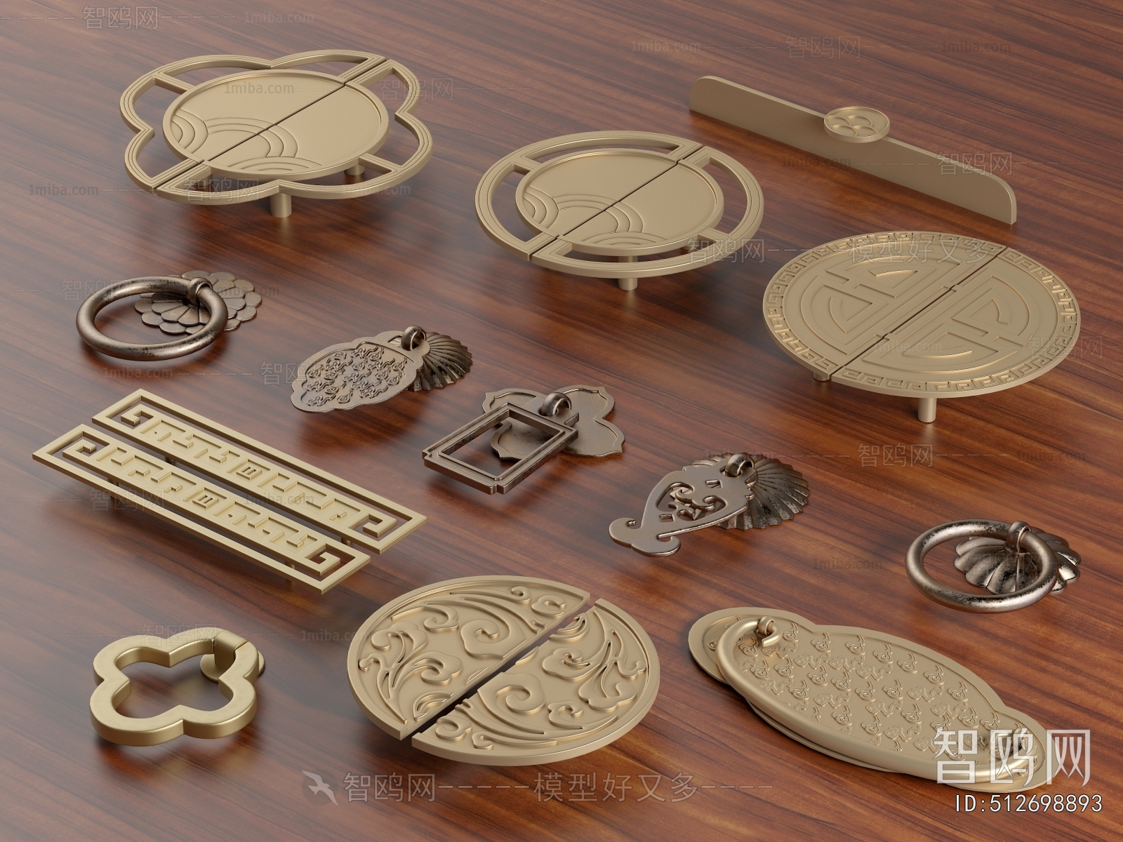 New Chinese Style Door Handle