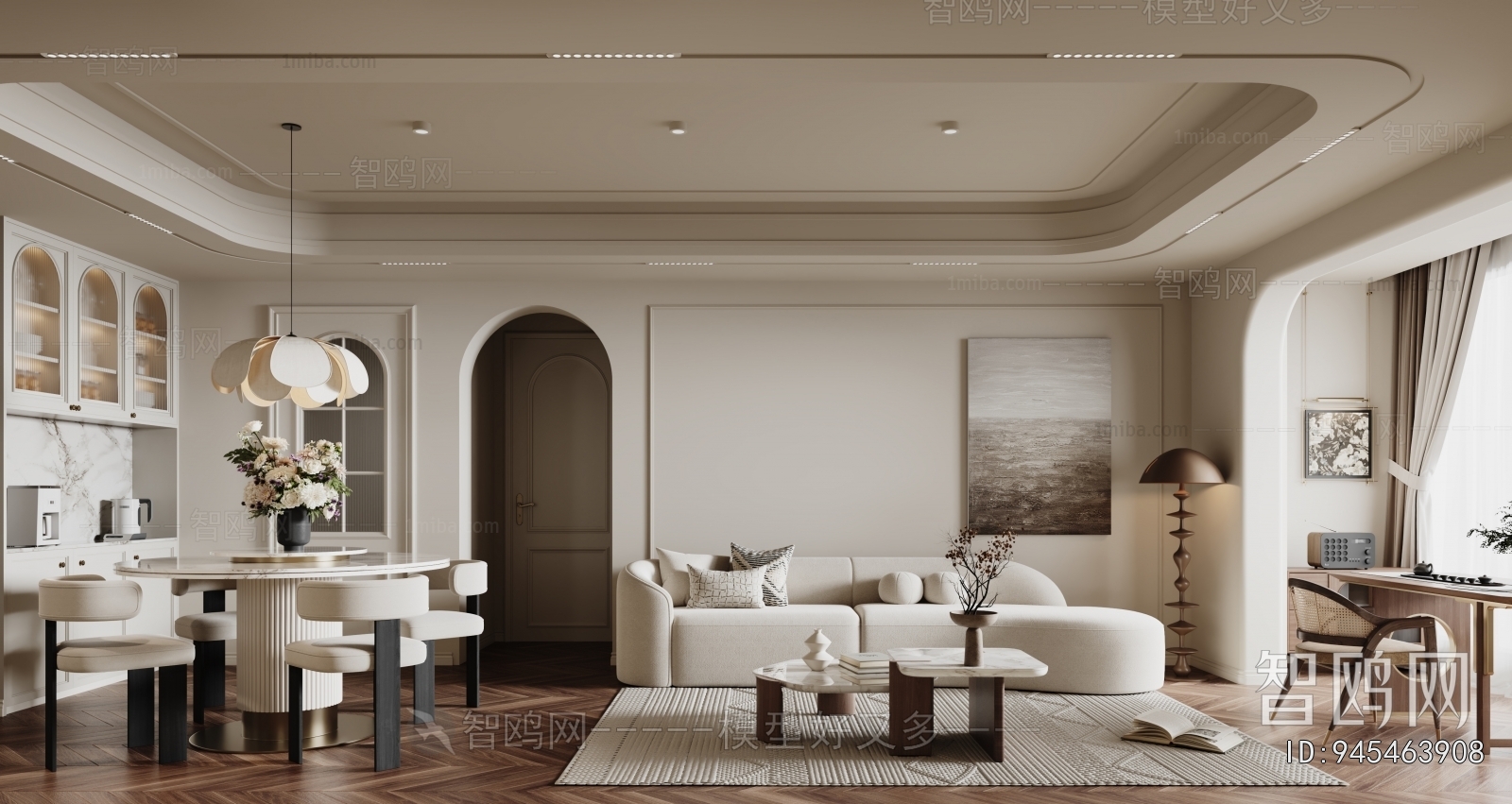 French Style A Living Room