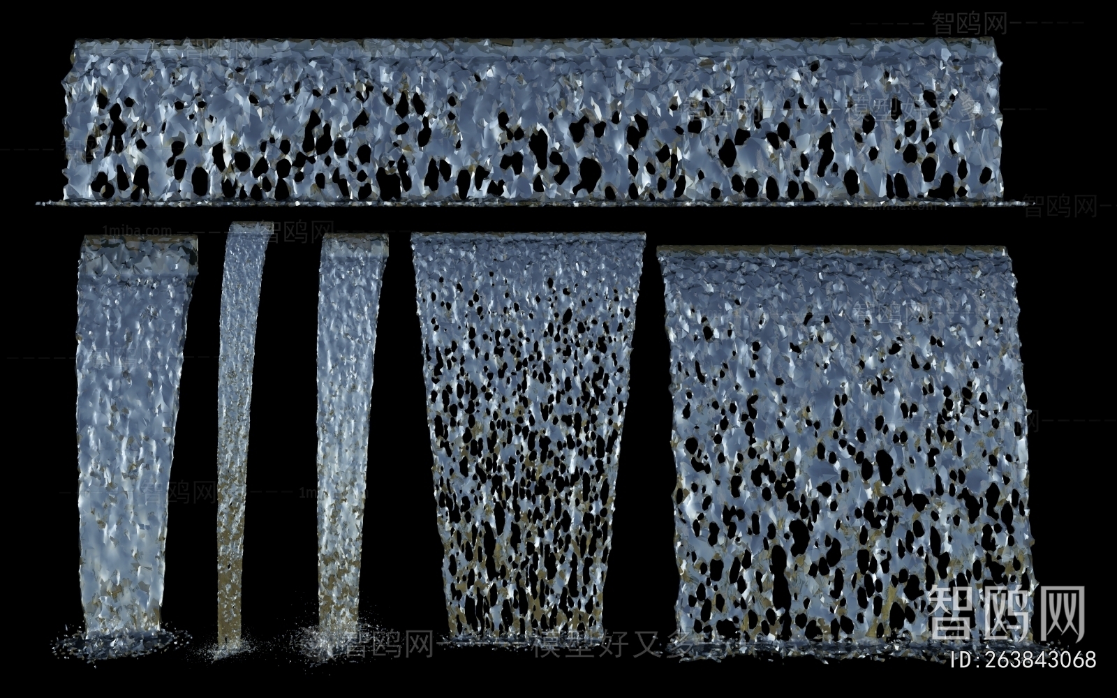 Modern Rockery Waterscape