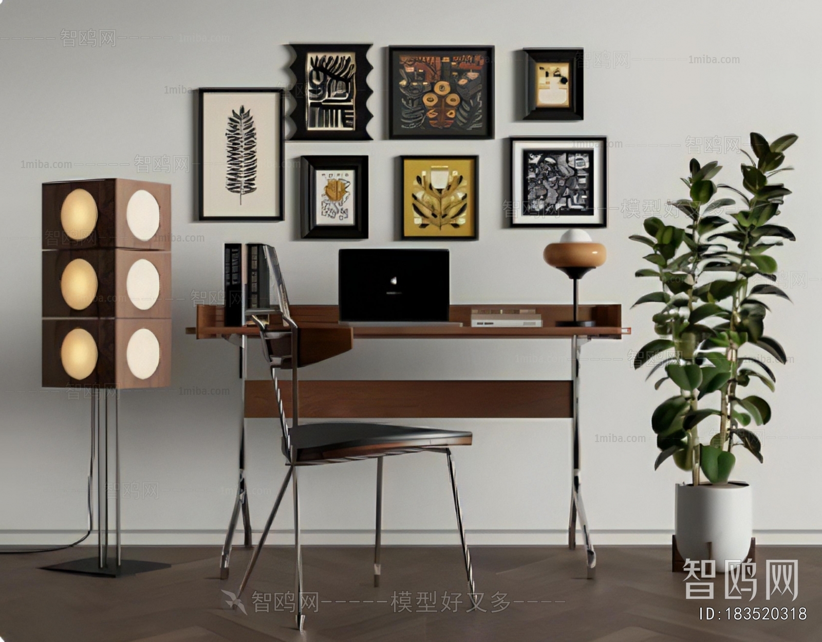 Modern Computer Desk And Chair