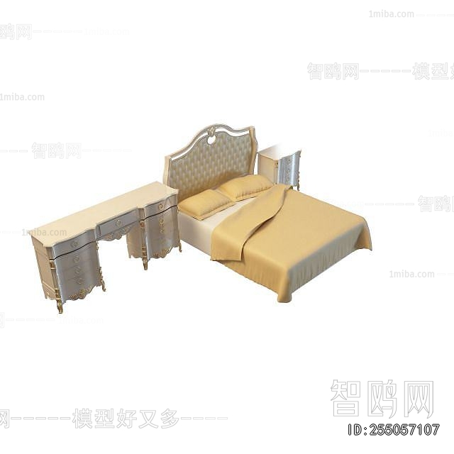 French Style Double Bed