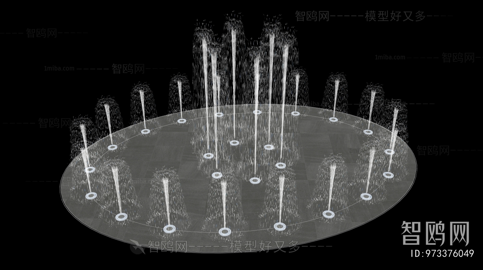 Modern Rockery Waterscape