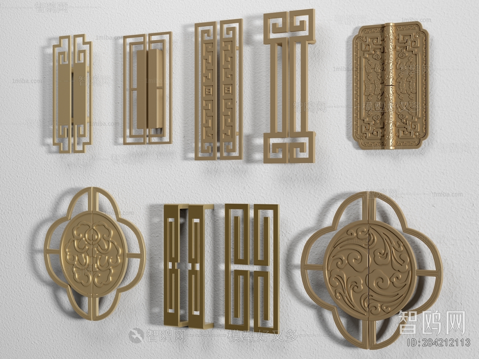 New Chinese Style Door Handle