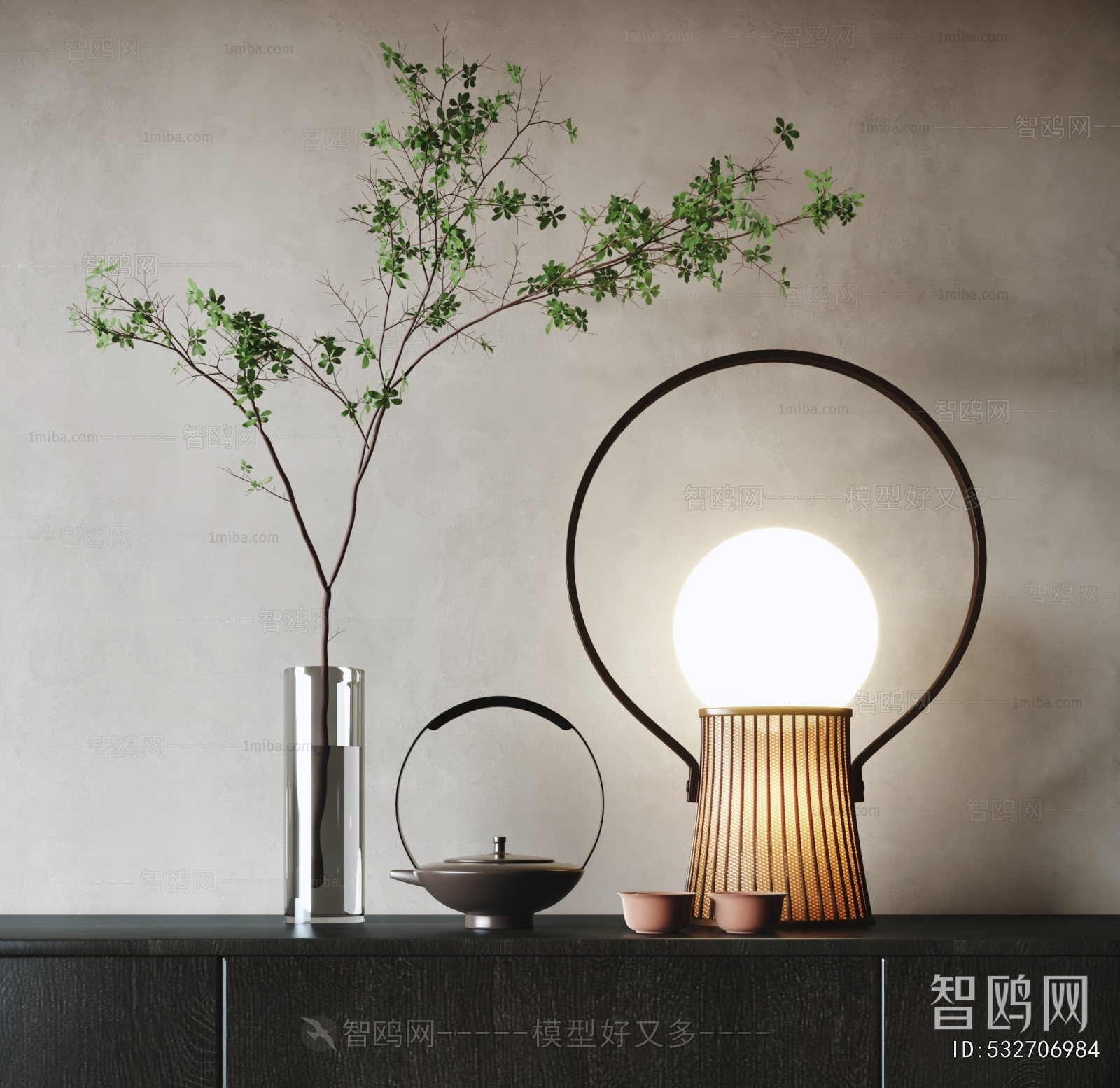 New Chinese Style Decorative Set