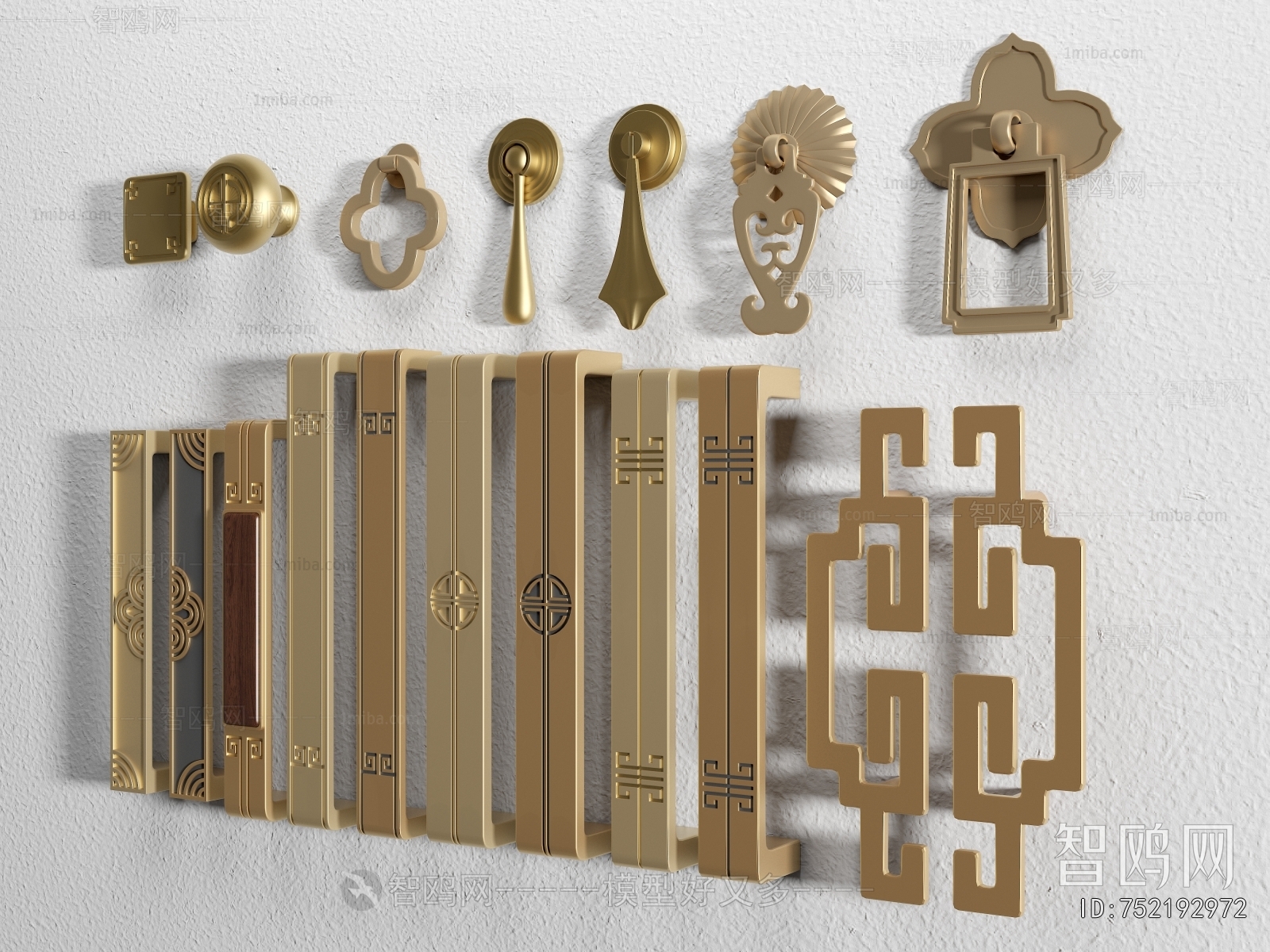 New Chinese Style Door Handle