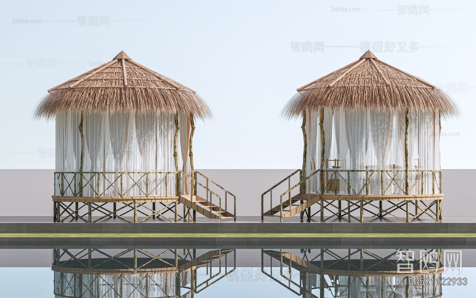 Wabi-sabi Style Pavilion