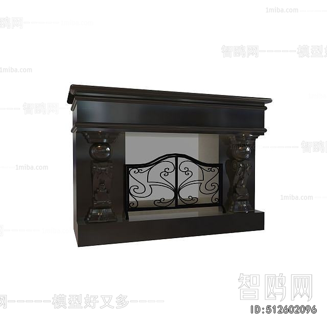 European Style Fireplace