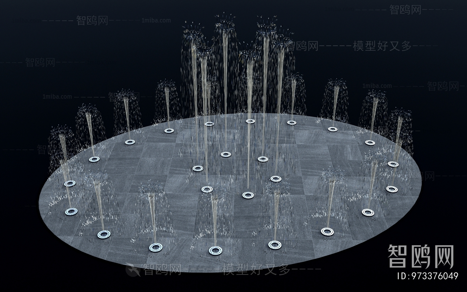 Modern Rockery Waterscape