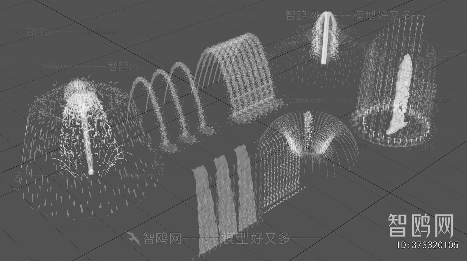 Modern Rockery Waterscape