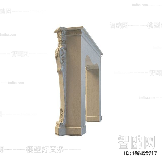 European Style Fireplace