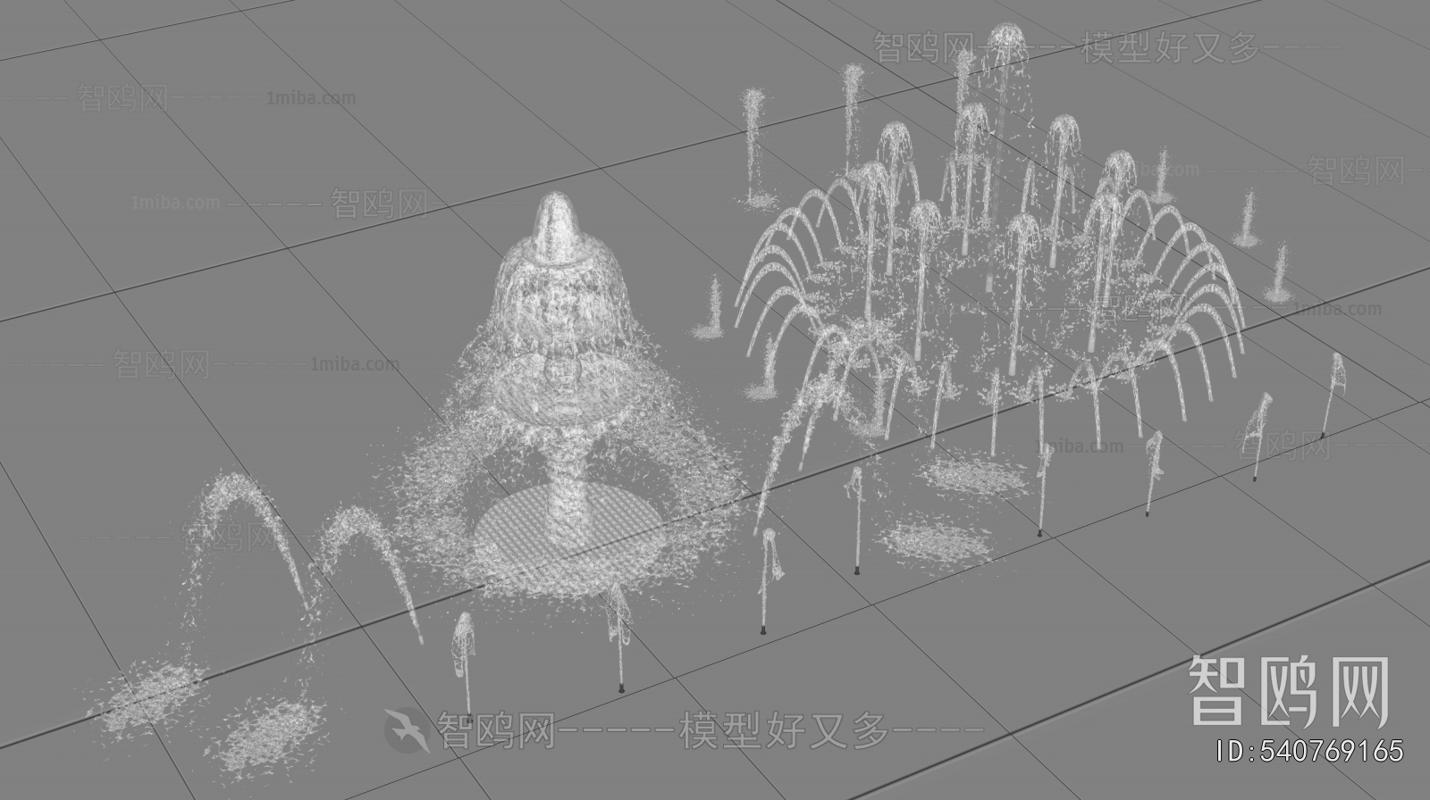 Modern Rockery Waterscape