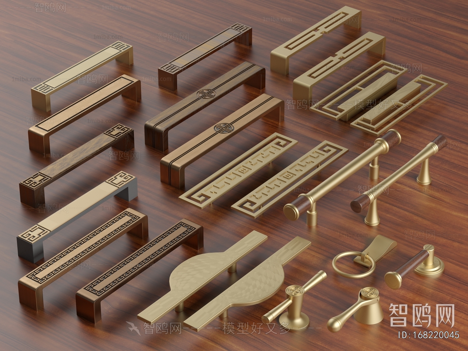 New Chinese Style Door Handle