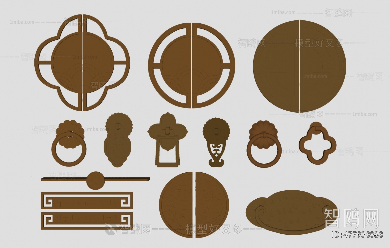 New Chinese Style Door Handle