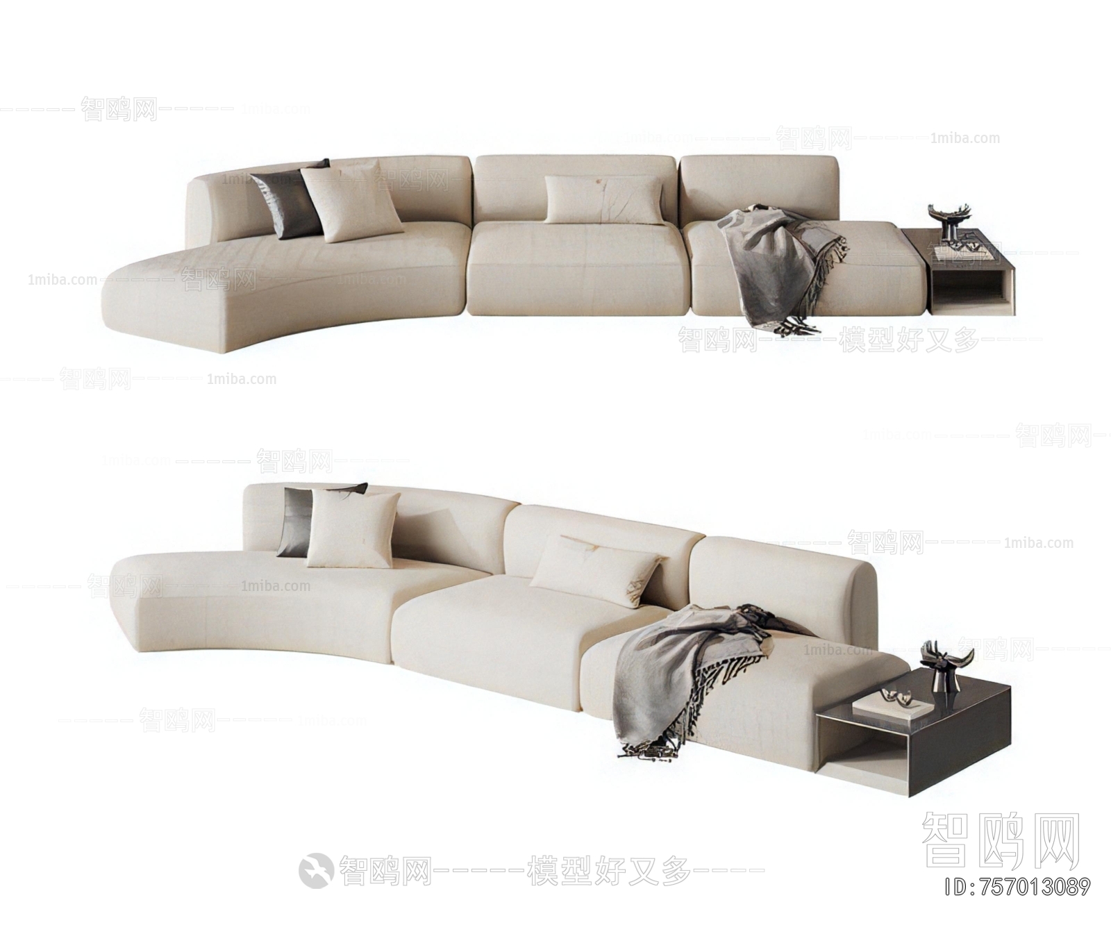 Modern Multi Person Sofa