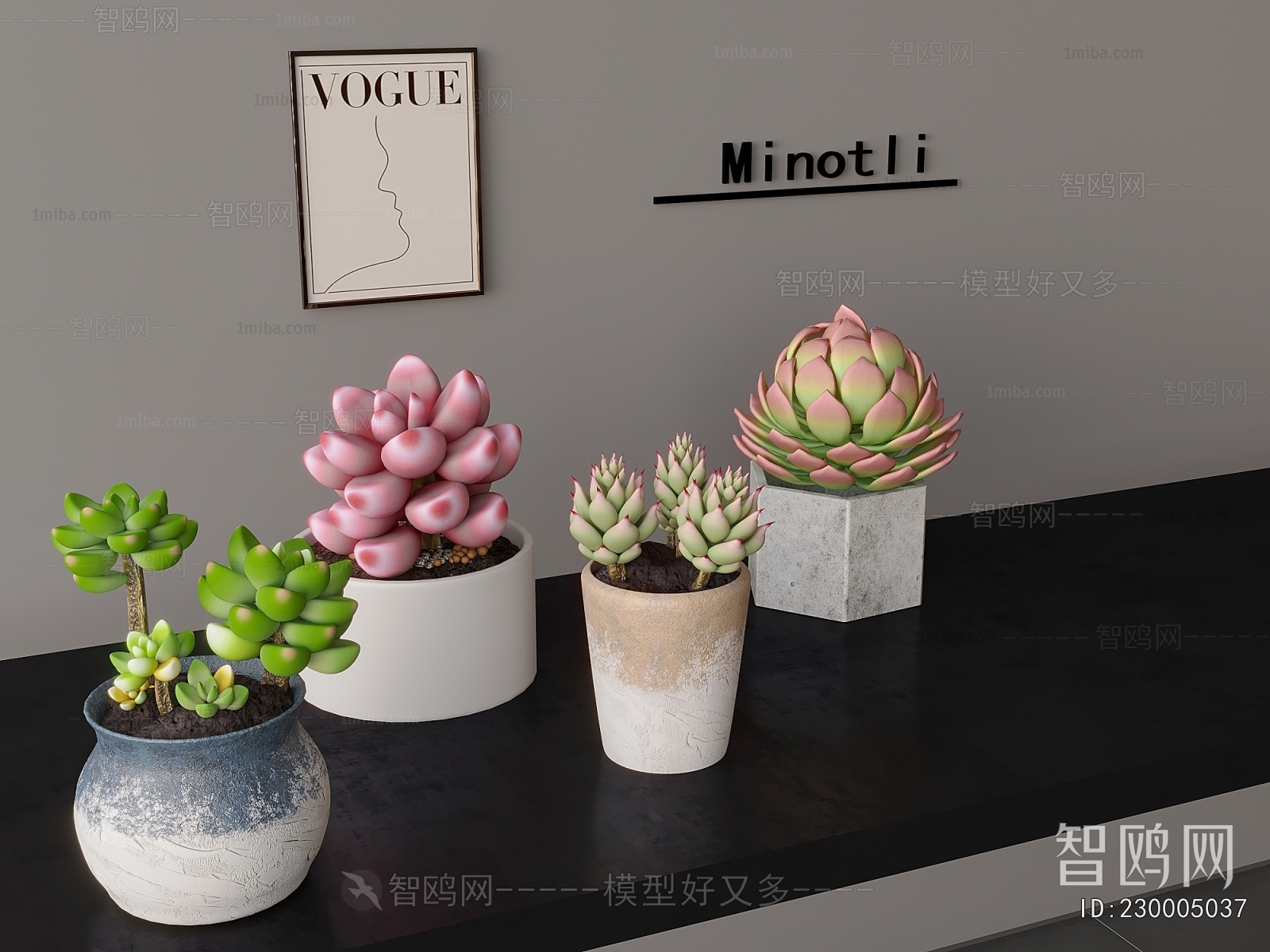 Modern Desktop Plant