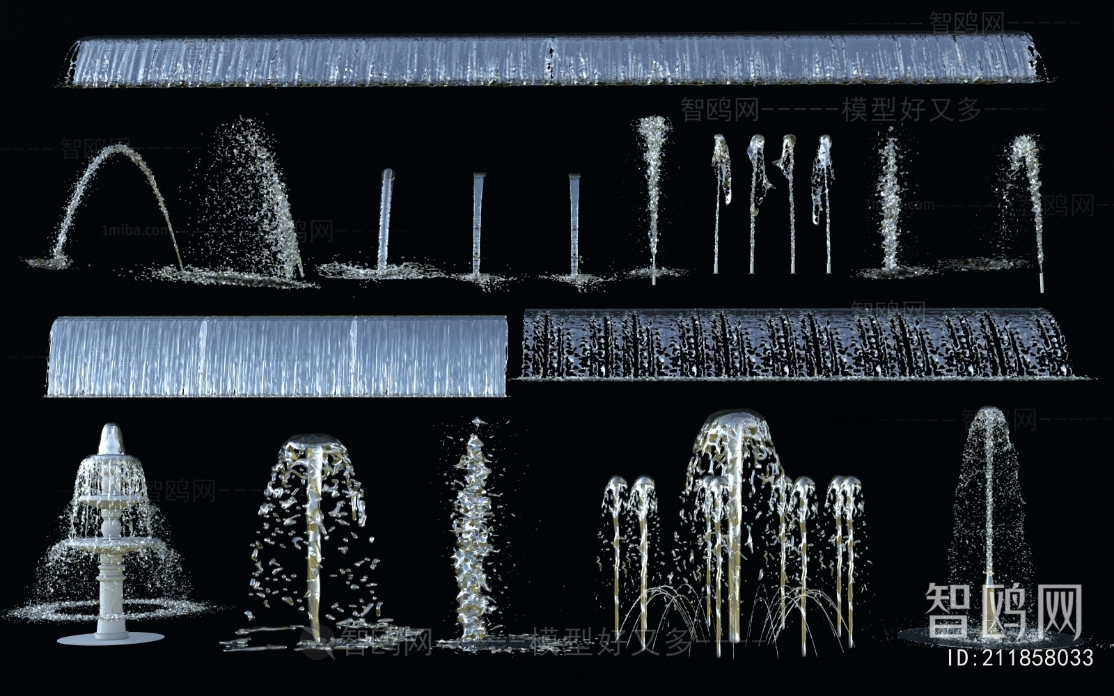 Modern Rockery Waterscape