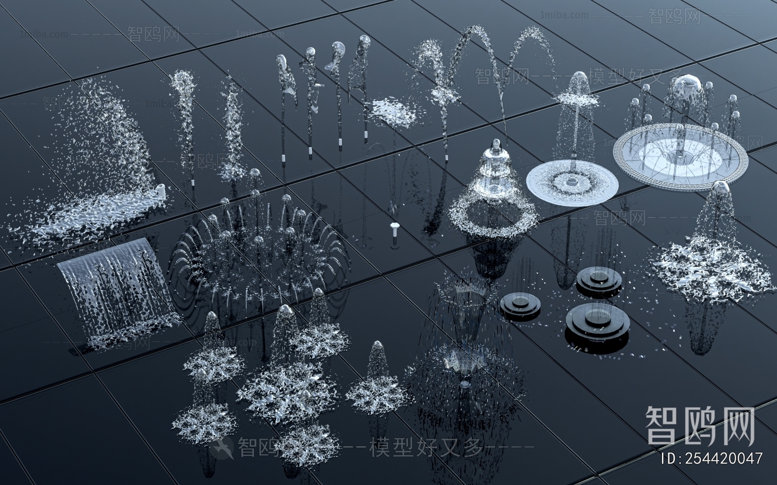 Modern Rockery Waterscape