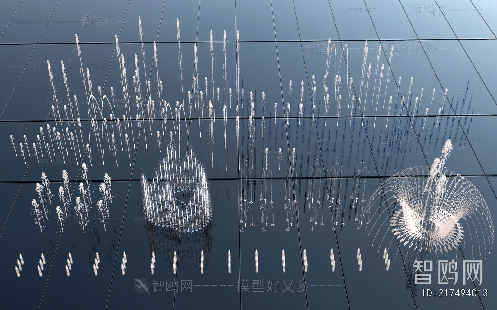 Modern Rockery Waterscape