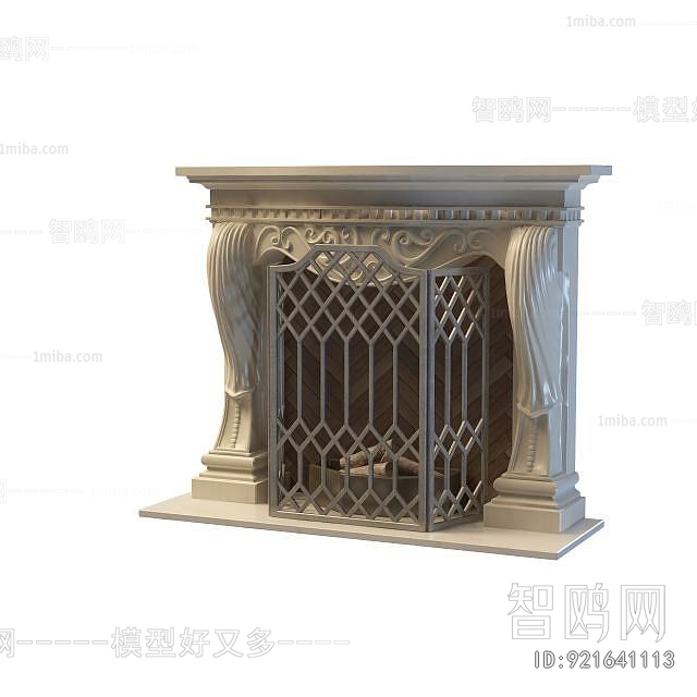 European Style Fireplace