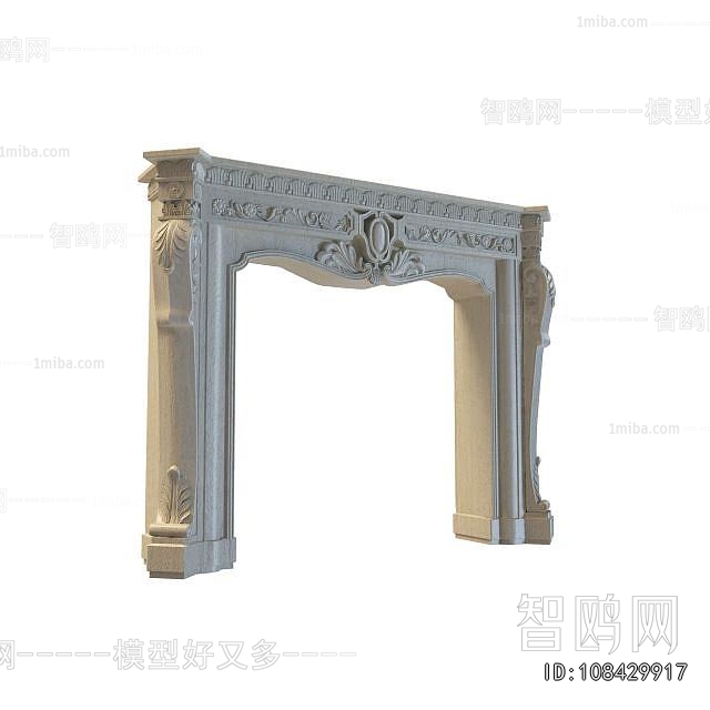 European Style Fireplace