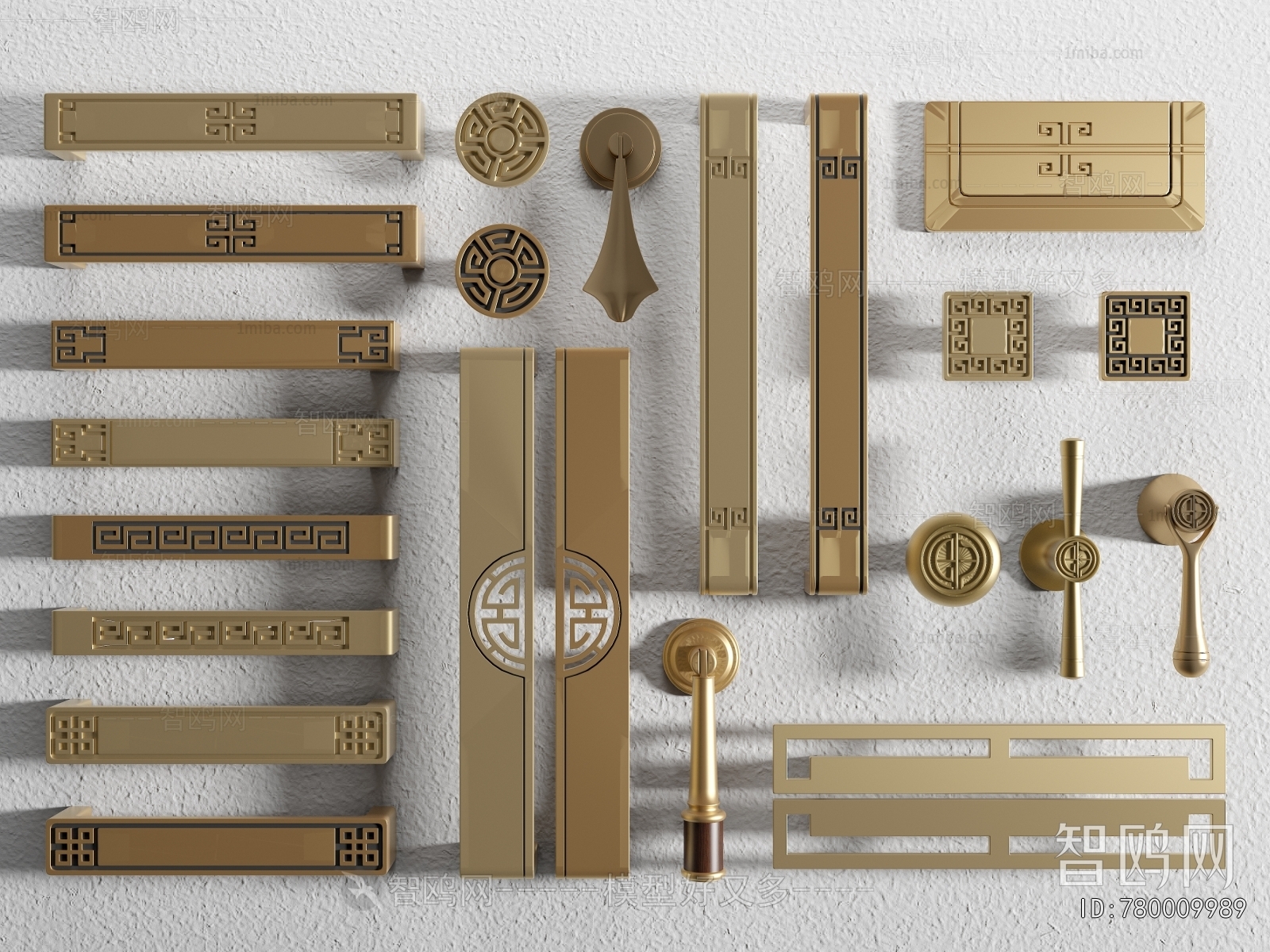 New Chinese Style Door Handle