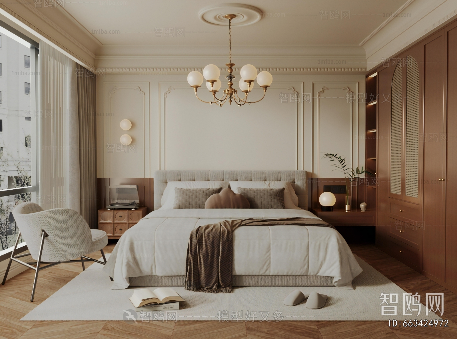 French Style Bedroom