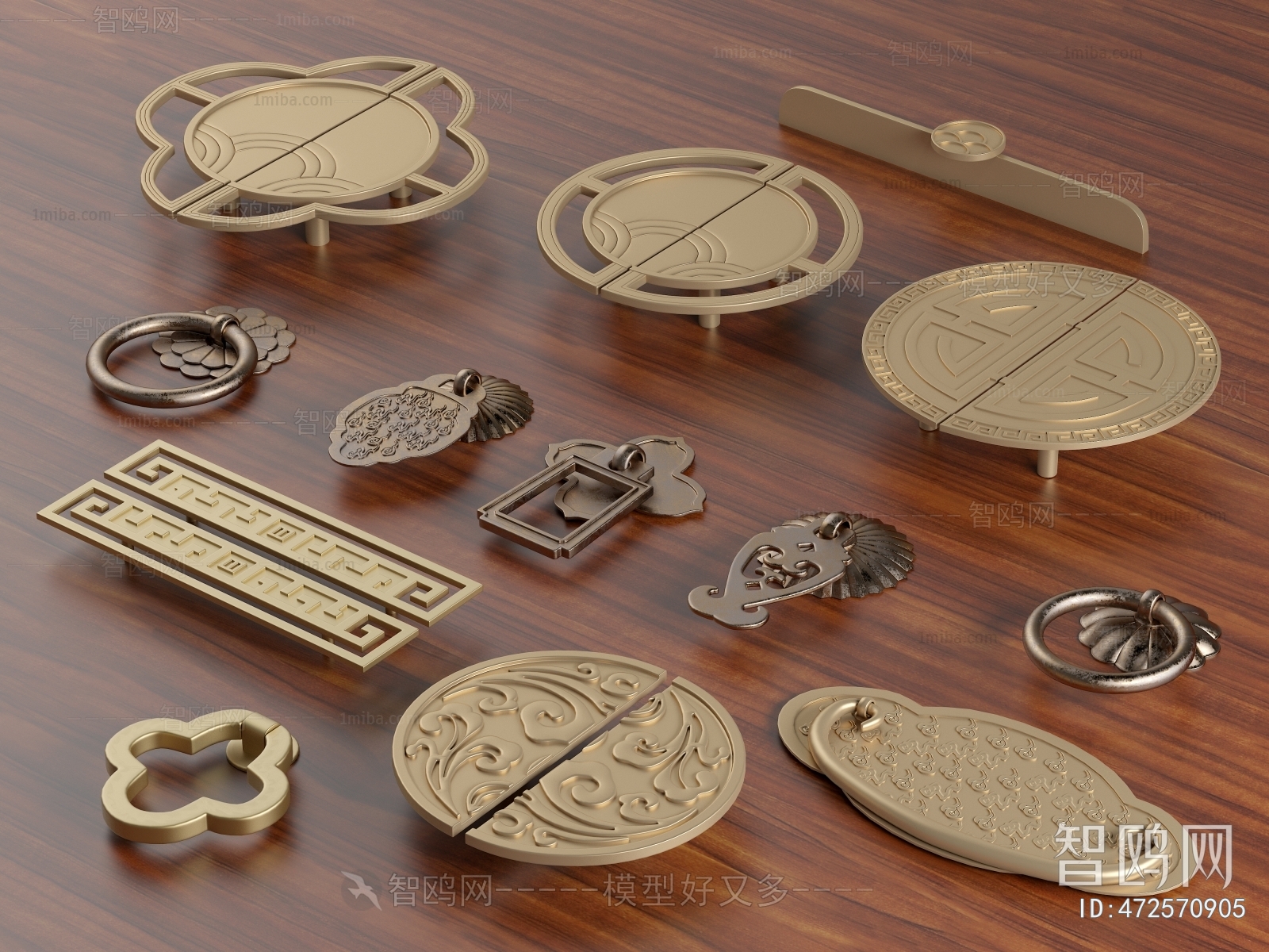 New Chinese Style Door Handle