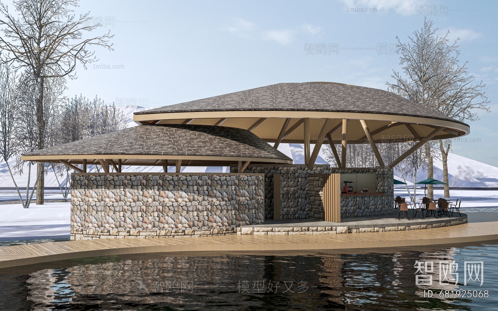 Modern Appearance Of Commercial Building