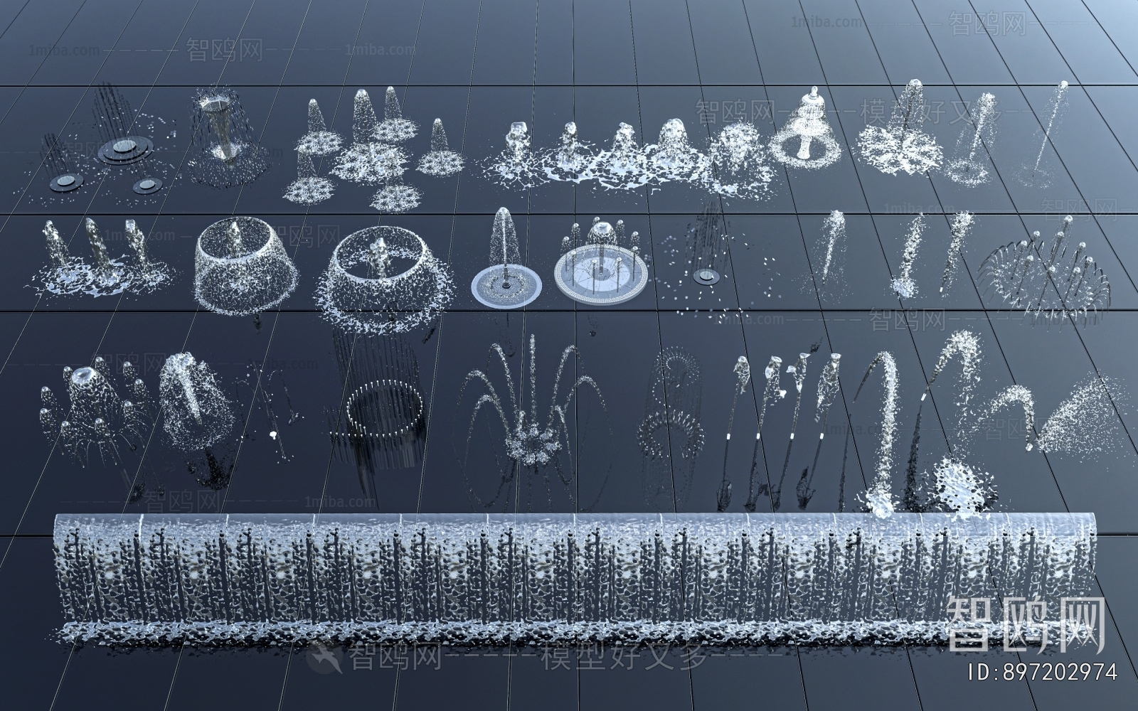 Modern Rockery Waterscape