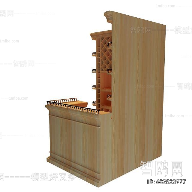 European Style Wine Cabinet