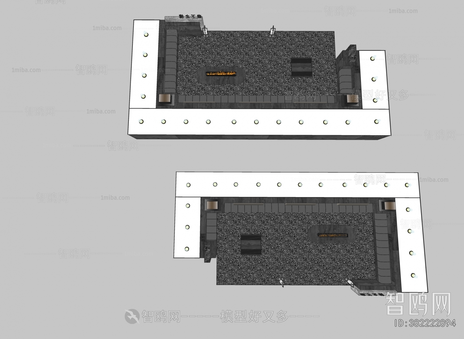 Modern Rockery Waterscape