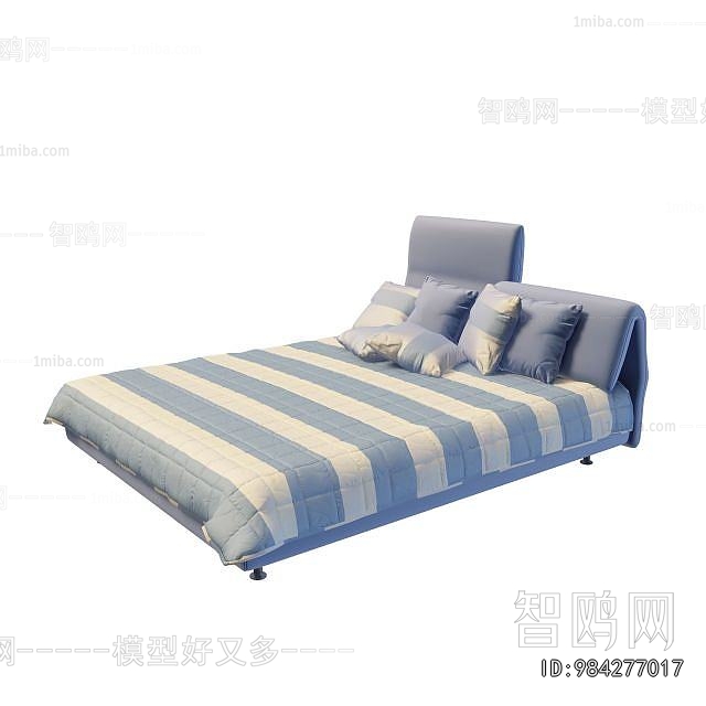 Mediterranean Style Double Bed