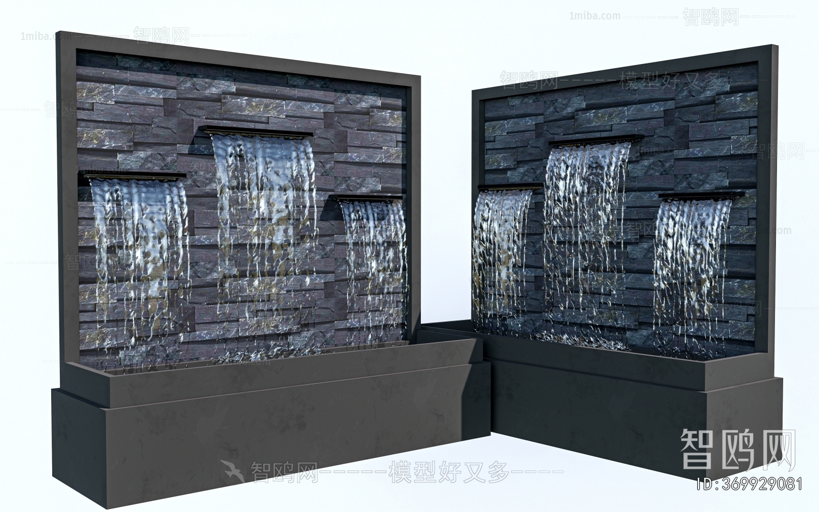 Modern Rockery Waterscape