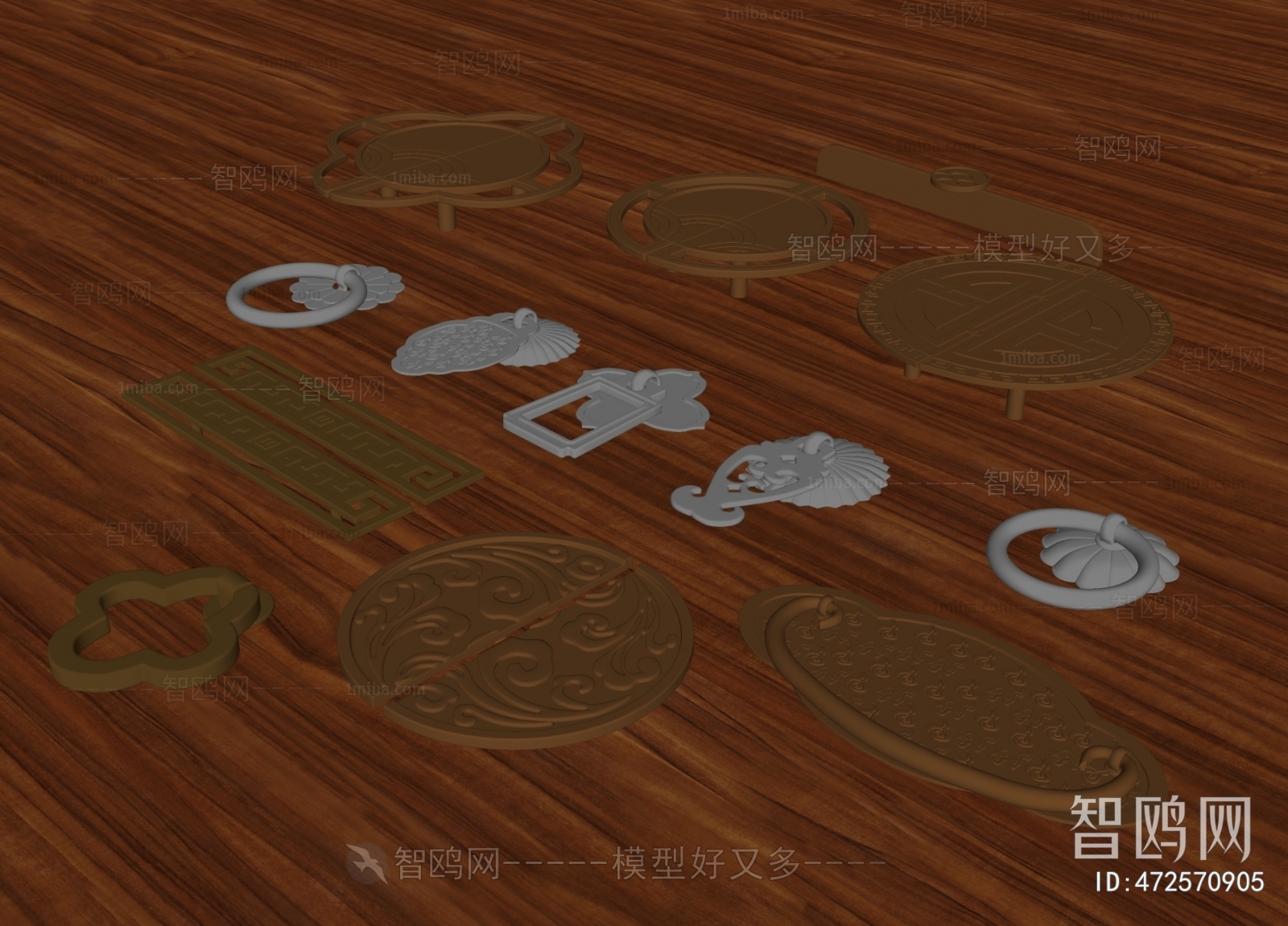 New Chinese Style Door Handle