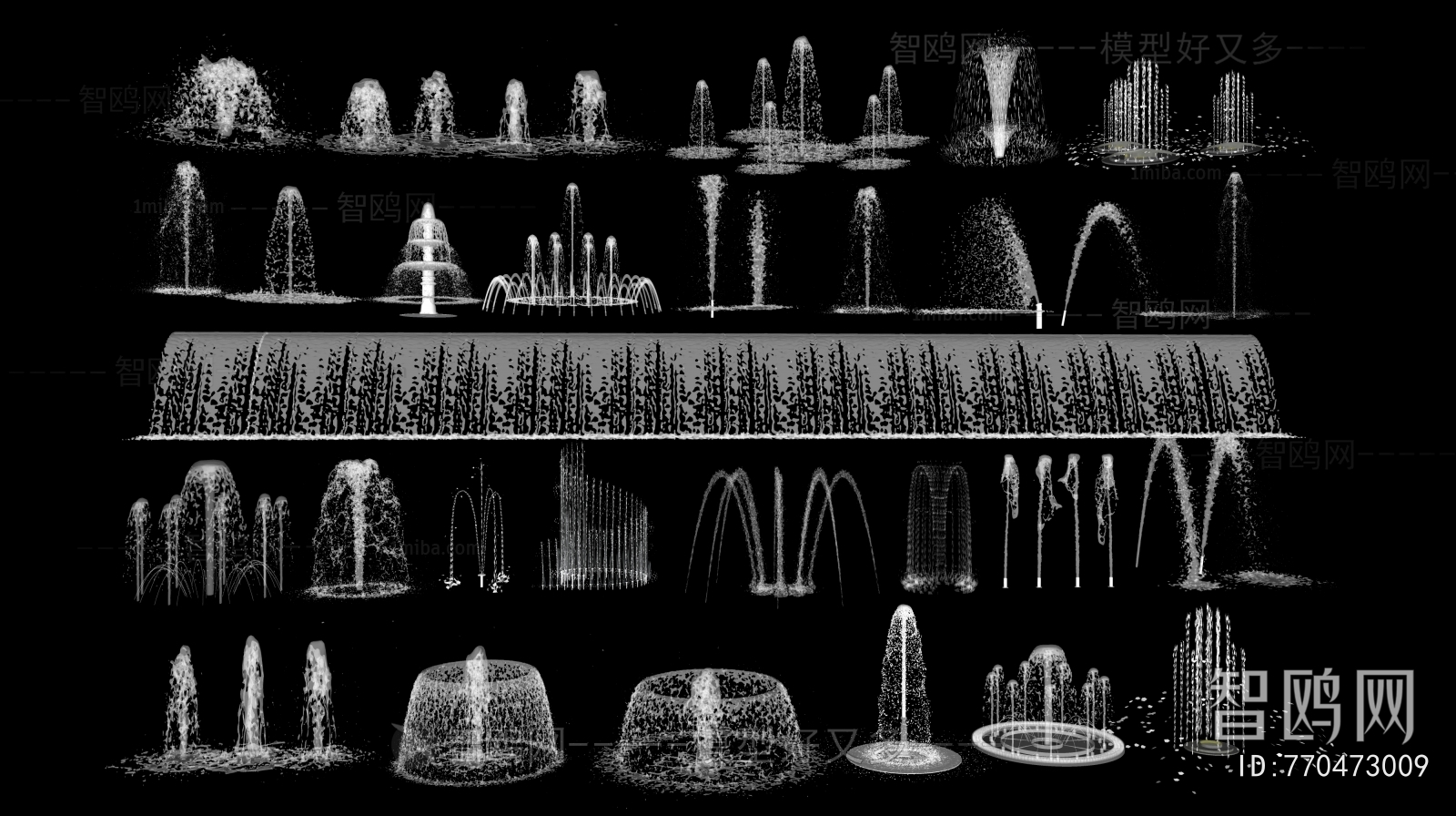 Modern Rockery Waterscape