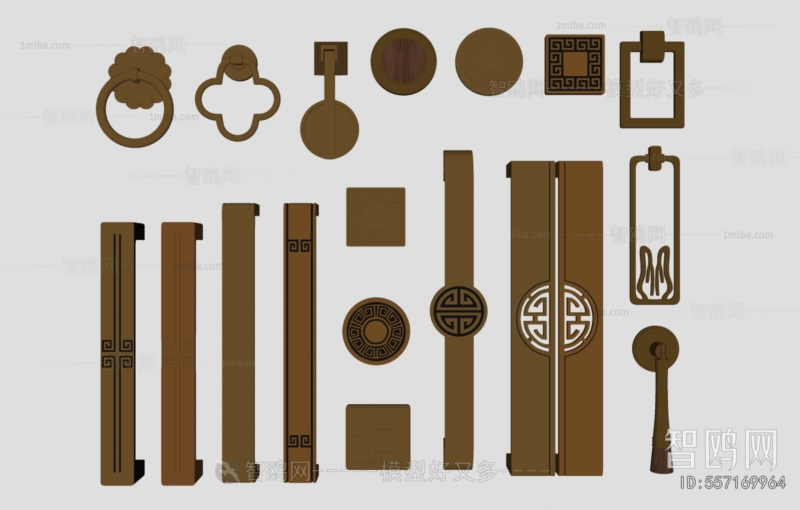 New Chinese Style Door Handle