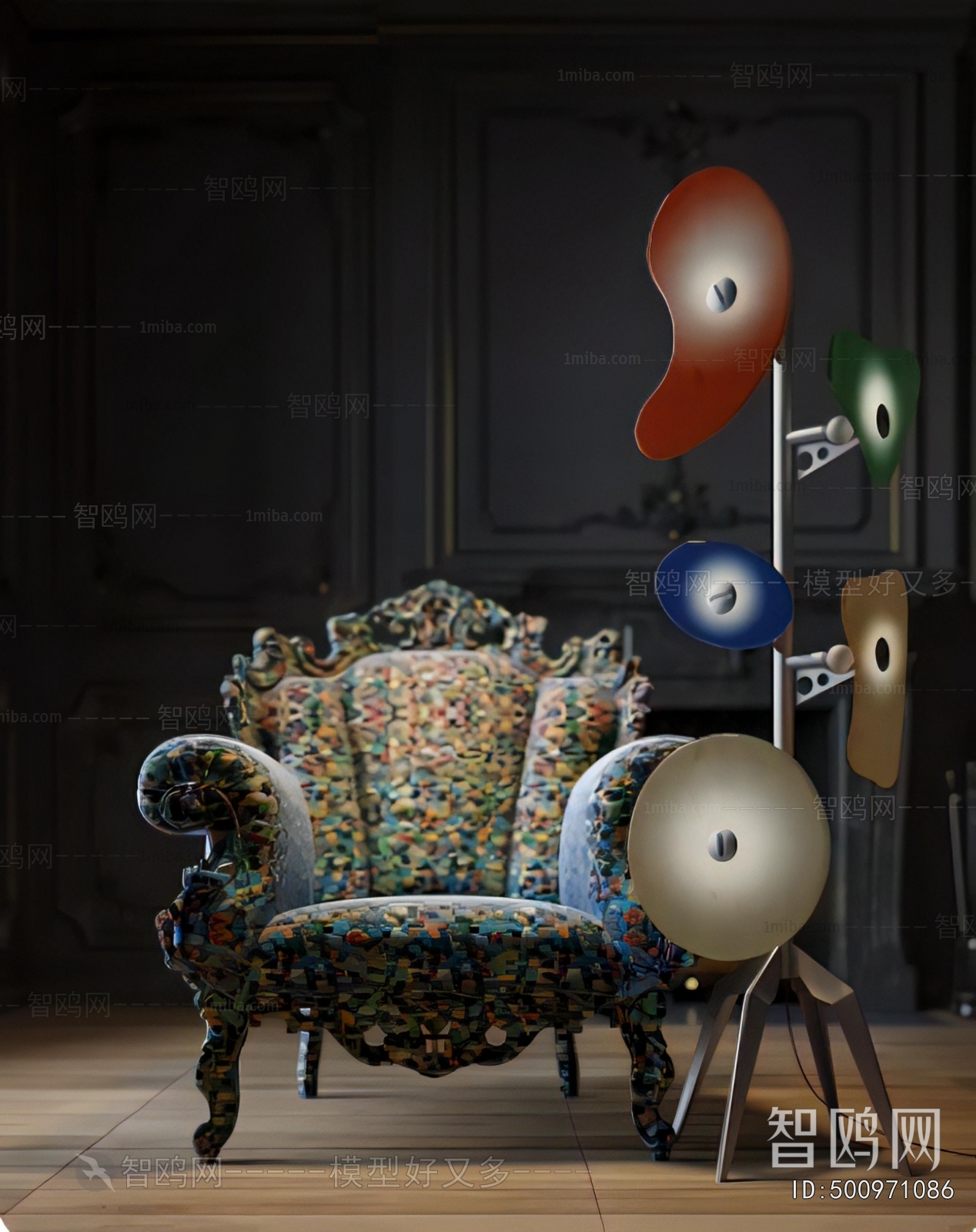 European Style Single Sofa