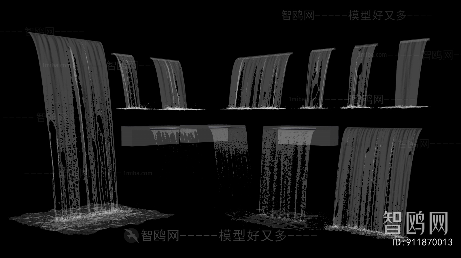 Modern Rockery Waterscape