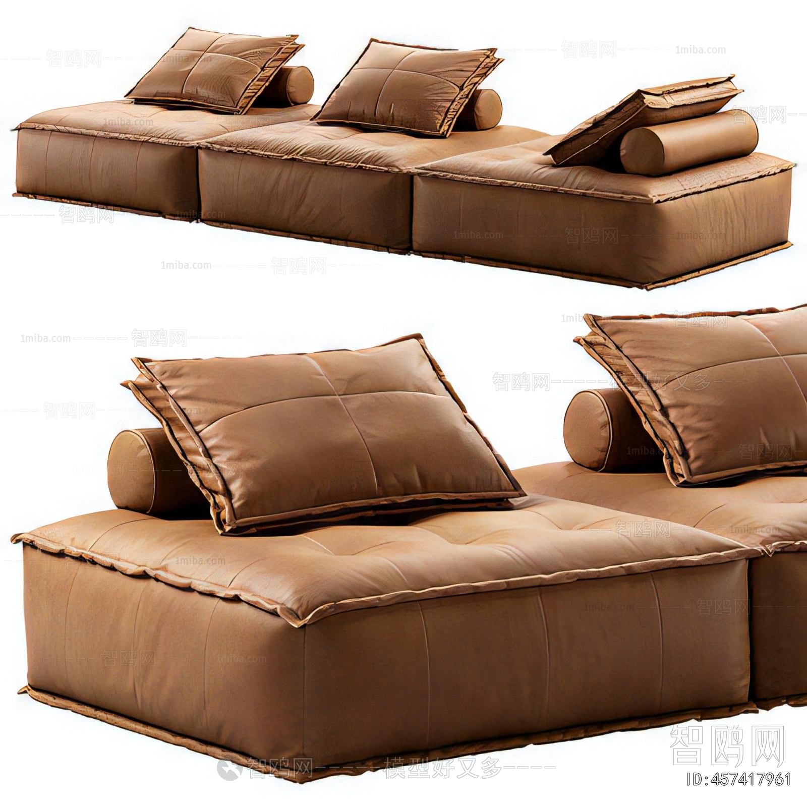 Modern Three-seat Sofa