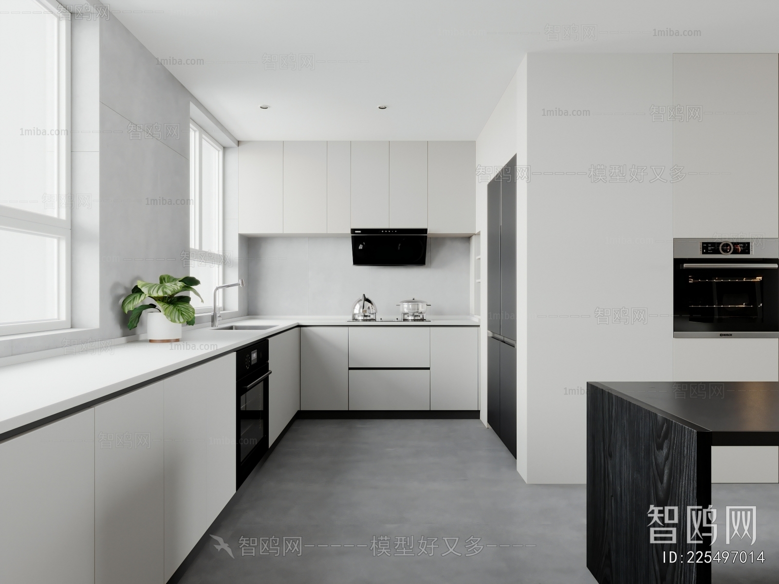 Modern The Kitchen
