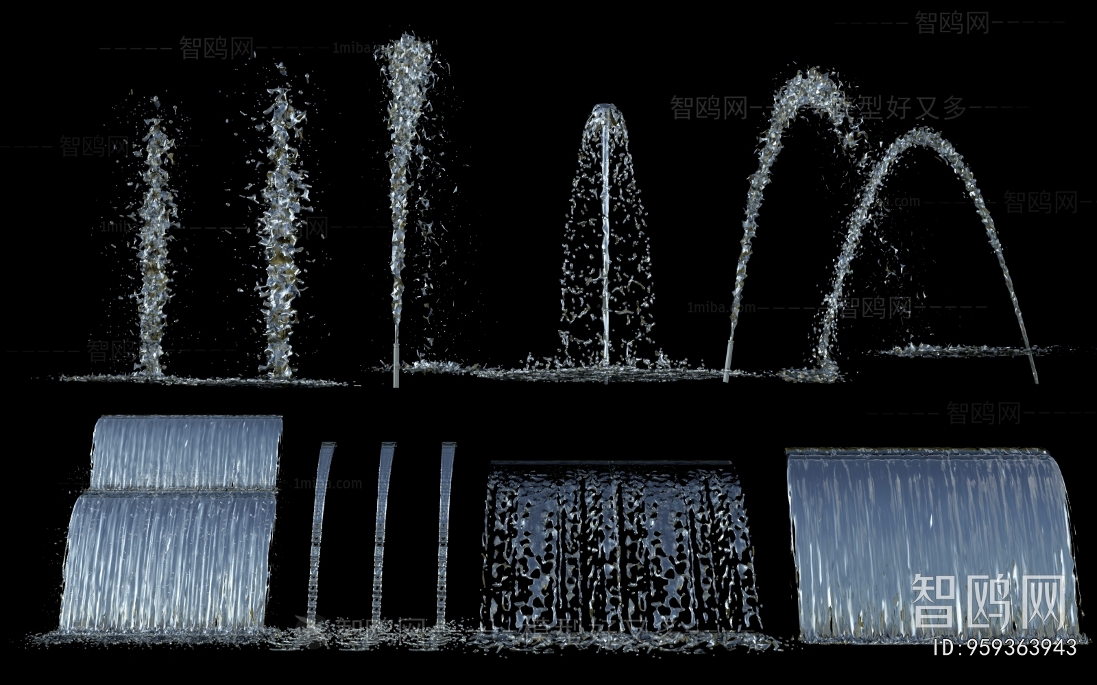 Modern Rockery Waterscape