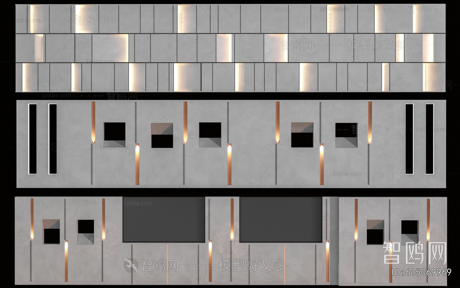 Modern Landscape Wall