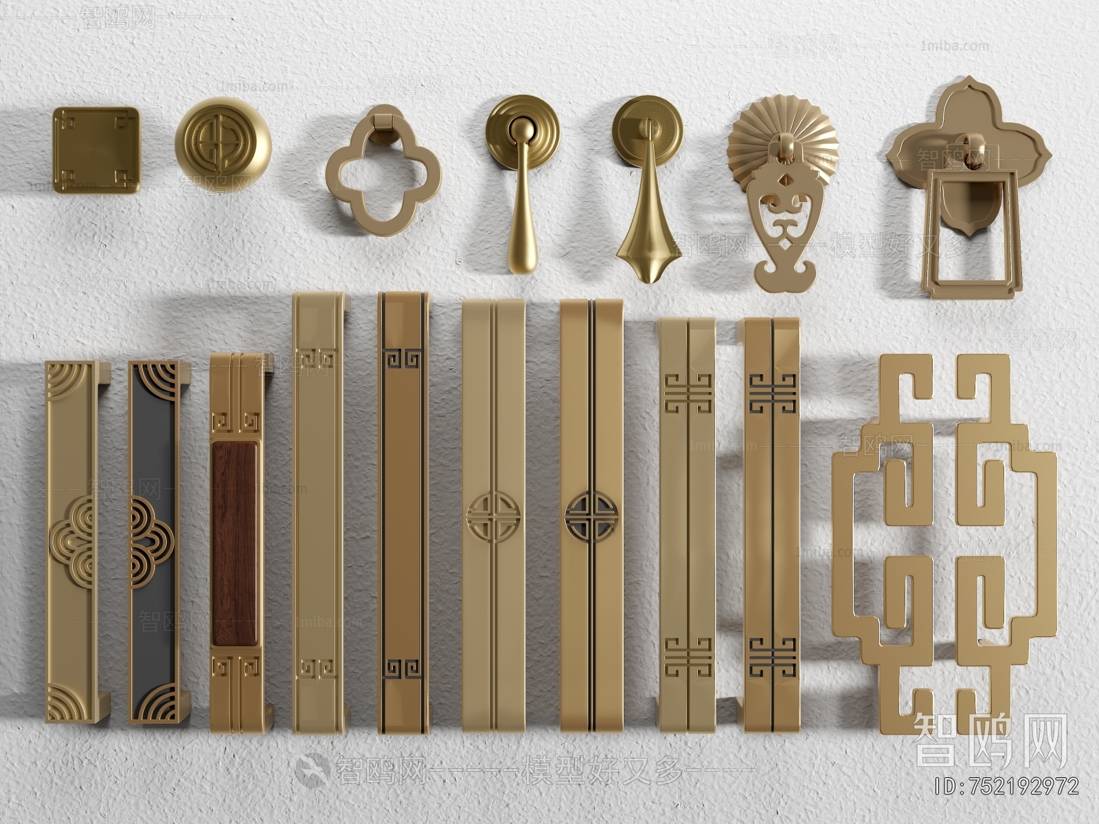 New Chinese Style Door Handle